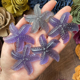 Rainbow Fluorite Starfish Carving