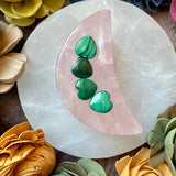 Rose Quartz Moon Bowl