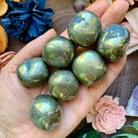 Pyrite Large Tumbled Specimen