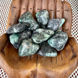 Emerald Tumbled stone