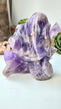 Amethyst Mermaid Carving