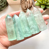 Green Fluorite Tower Point
