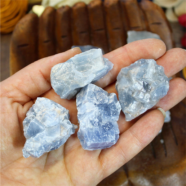 Blue Calcite Raw Stone
