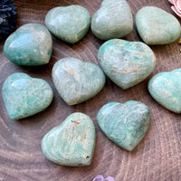 Amazonite Heart