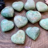 Amazonite Heart
