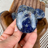 Sodalite Polished Palm Stone