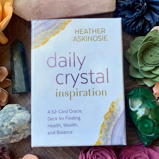 Daily Crystal Inspiration Oracle Card Deck