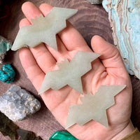Green Aventurine Bat