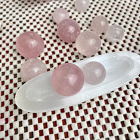 Mini Rose Quartz Sphere