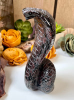Garnet Cobra Carving