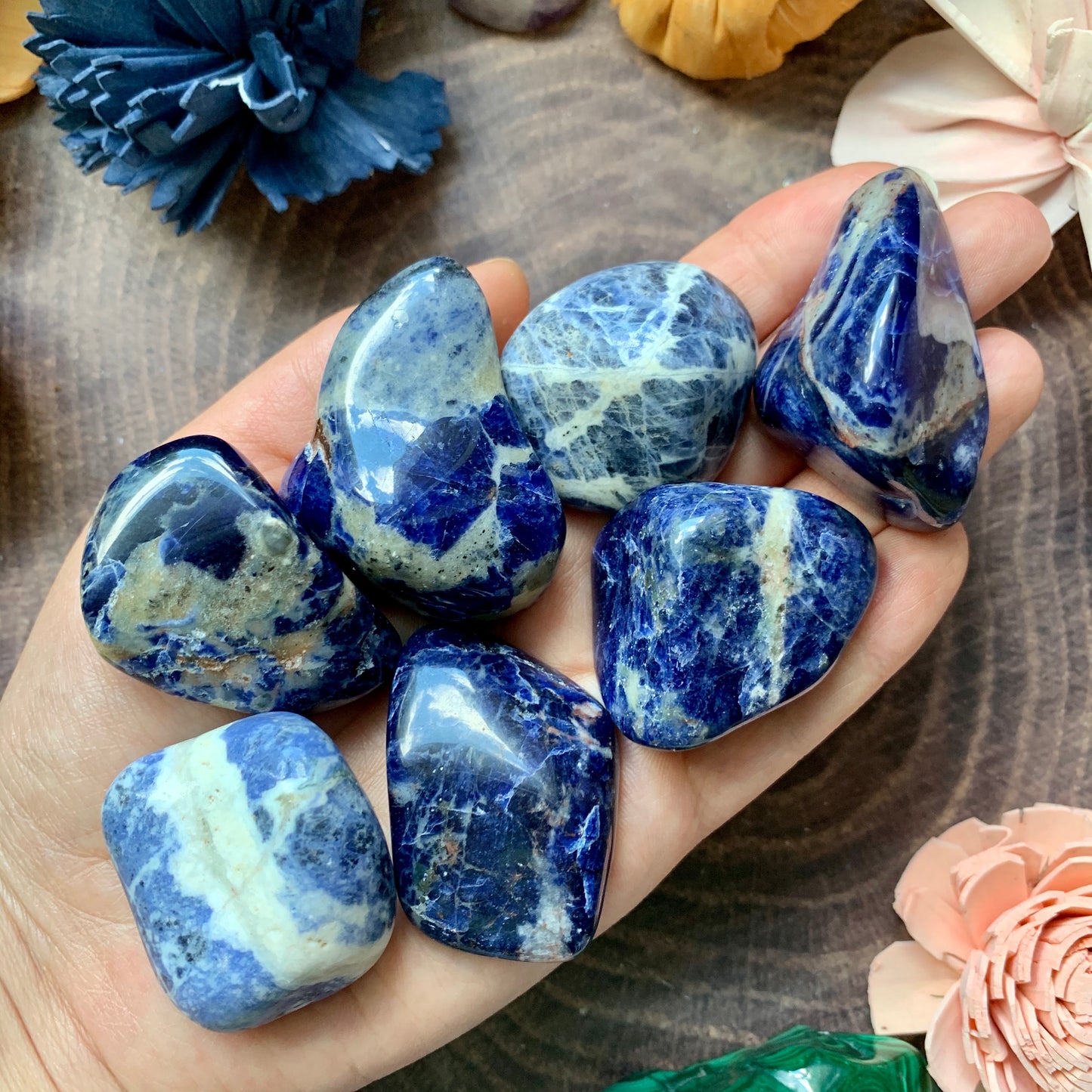 Sodalite Large Tumbled Specimen