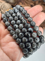 Larvikite 8mm Beaded bracelet