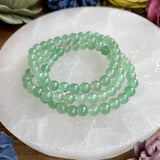 Green Aventurine 6mm Beaded bracelet