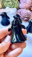 Obsidian Ghost Carving