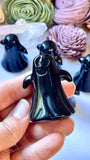 Obsidian Ghost Carving