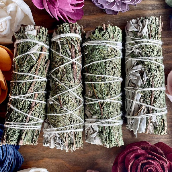 Cedar and White Sage Bundle