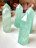 Green Fluorite Tower Point