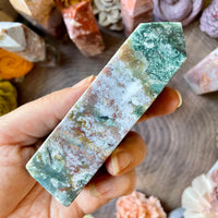 Ocean Jasper Obelisk Tower