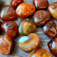 Carnelian Polished Heart
