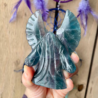 Rainbow Fluorite Hooded Angel