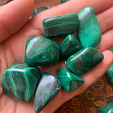 Malachite Tumbled Stone