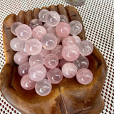 Mini Rose Quartz Sphere