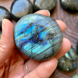 Labradorite Polished Palm Stone