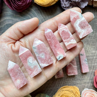 Rhodochrosite Tower Point