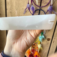 Selenite Triple Moon Bowl