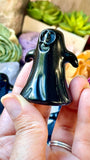 Obsidian Ghost Carving