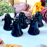 Obsidian Ghost Carving