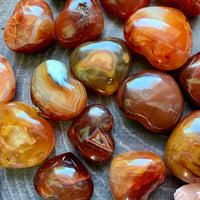 Carnelian Polished Heart