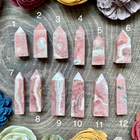 Rhodochrosite Tower Point