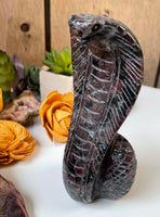 Garnet Cobra Carving