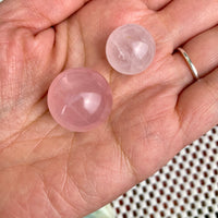 Mini Rose Quartz Sphere