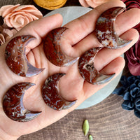 Ocean Jasper Moon Cabochon