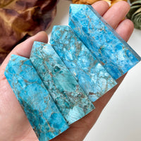 Blue Apatite Tower