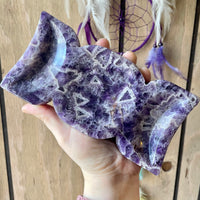 Amethyst Triple Moon Bowl