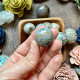 Ocean jasper Sphere