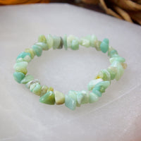 Amazonite Chip Bead Bracelet