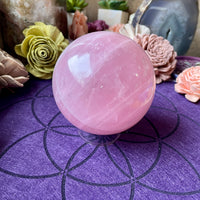 Rose Quartz Sphere