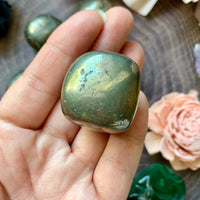 Pyrite Large Tumbled Specimen