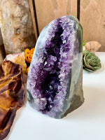 Dark Purple Amethyst Geode 3.4 lb
