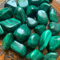 Malachite Tumbled Stone