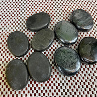 Hematite Palm Stone