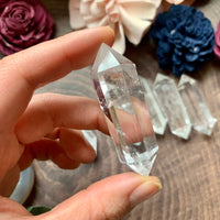 Double Terminated Clear Quartz Point