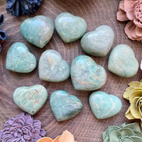 Amazonite Heart