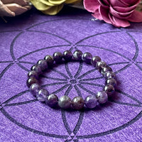 Amethyst 8mm Beaded bracelet