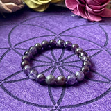 Amethyst 8mm Beaded bracelet