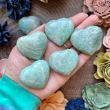 Amazonite Heart